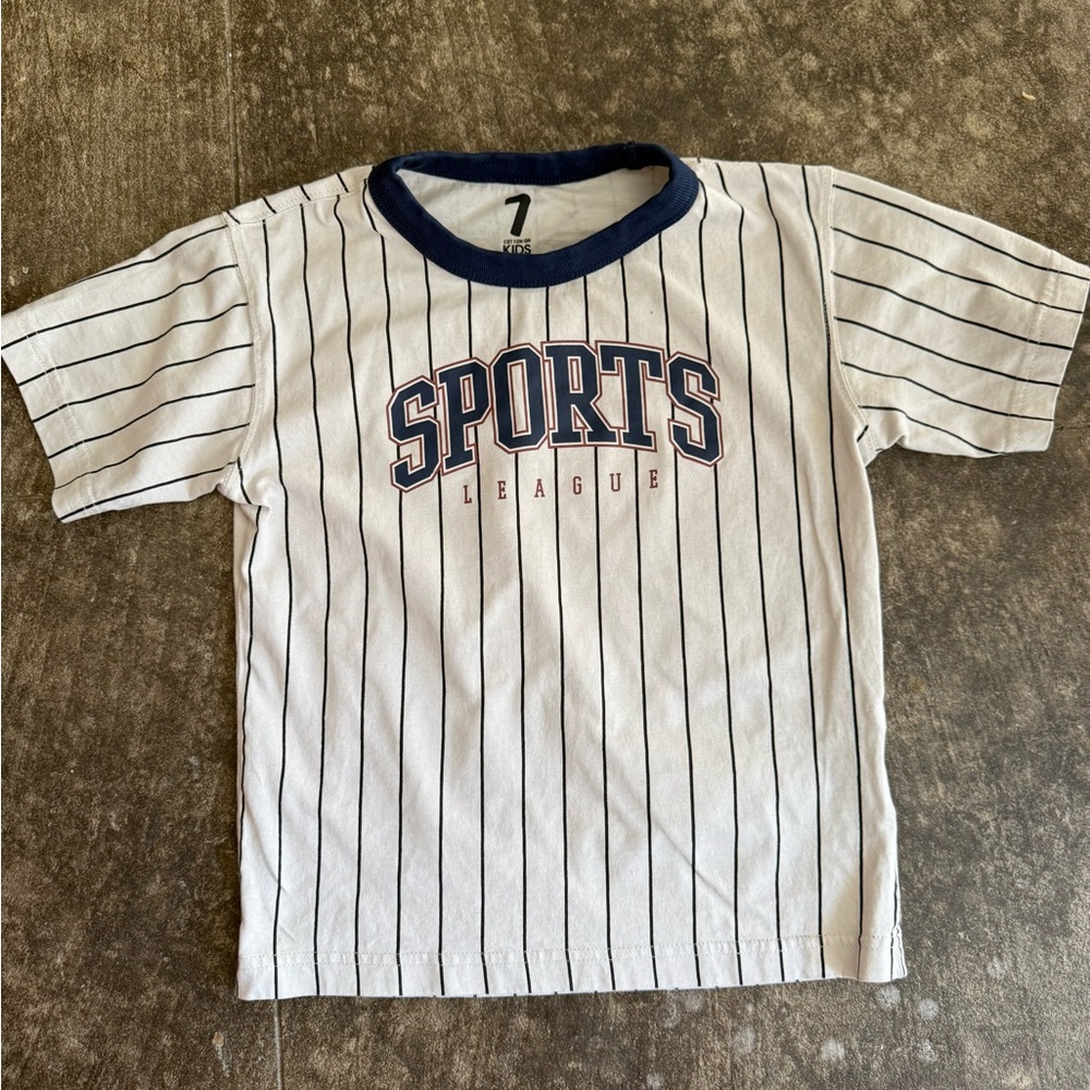 Boys Baseball Style Shirt (Cotton On Kids)